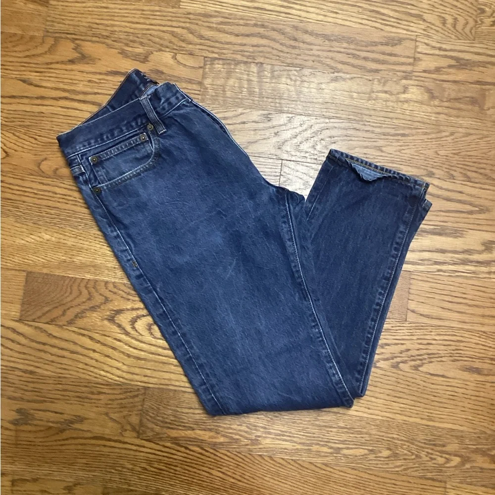 J. Crew men’s Cotton Straight Fit jeans. Size 32/30